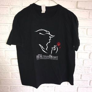 Vintage Disney Beauty and The Beast Musical TShirt